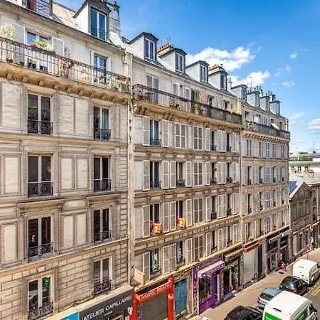 Cosy 2-bedroom In Montmartre Apartman Párizs